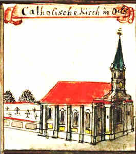Catholische Kirch in Oels - Kościół, widok ogólny